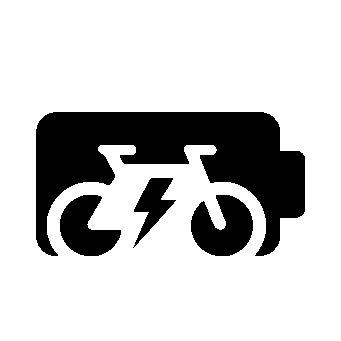 Electric Bike Battery Logo