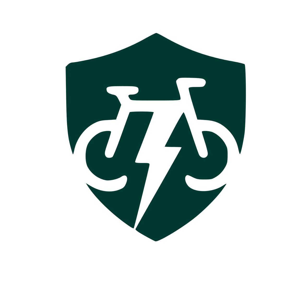 E-Bike Shield Logo #003932
