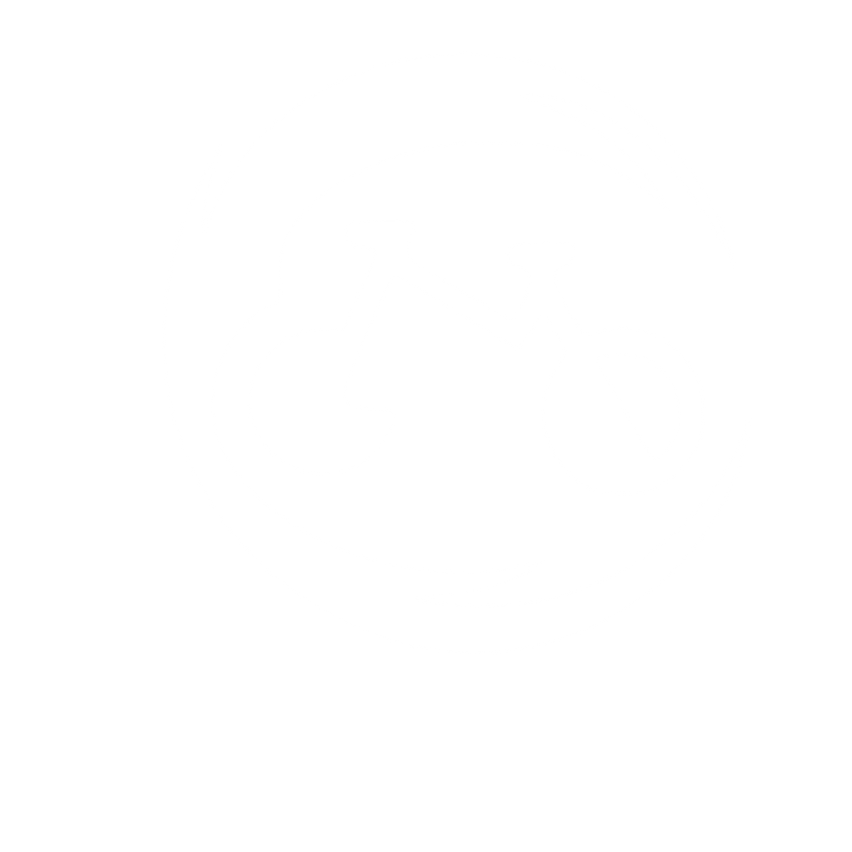 E-Bike Circle Swirl Logo #ffffff
