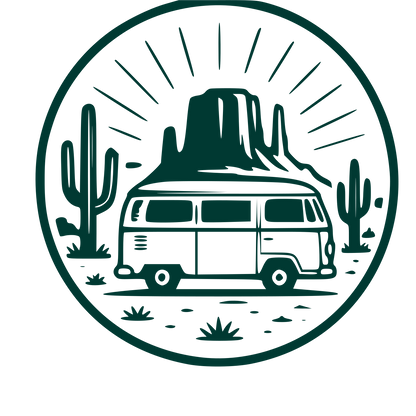 Desert Van Badge Logo #003932