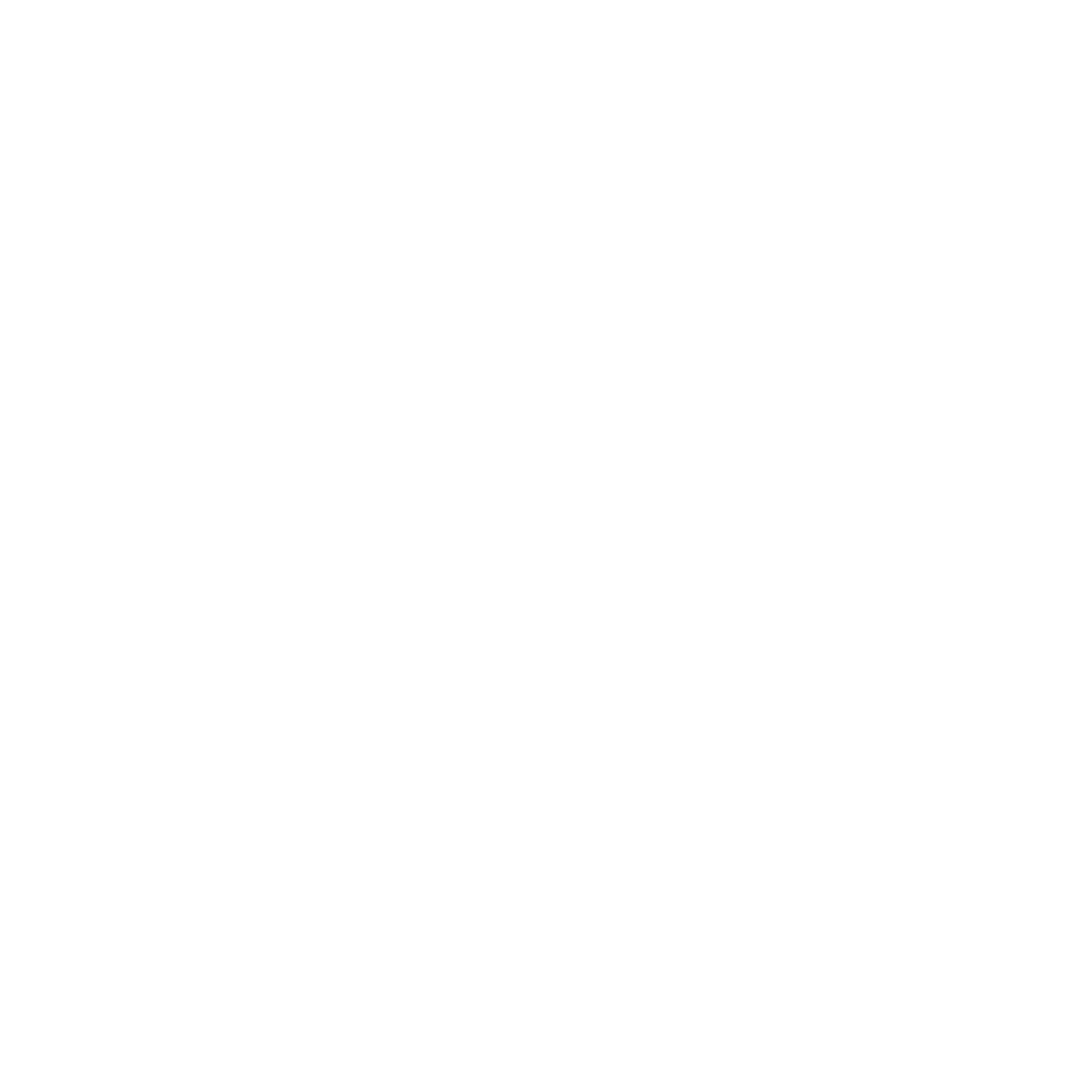 Camper Van Stamp Badge Logo #ffffff