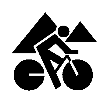 Mountain Biker Bauhaus Logo