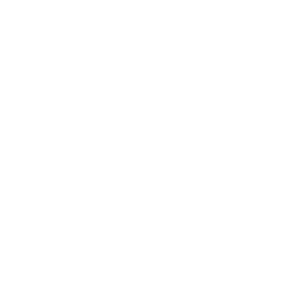 Mountain Biker Bauhaus Logo #ffffff