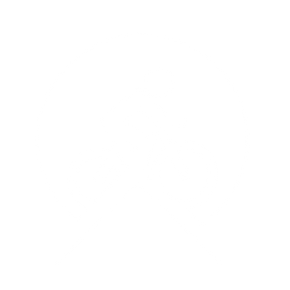 Cyclist Mountain Trail Logo #ffffff