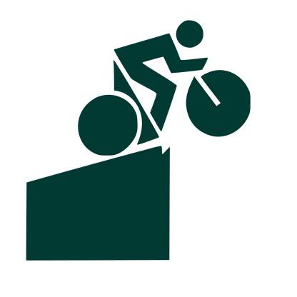 Mountain Bike Downhill Logo #003932