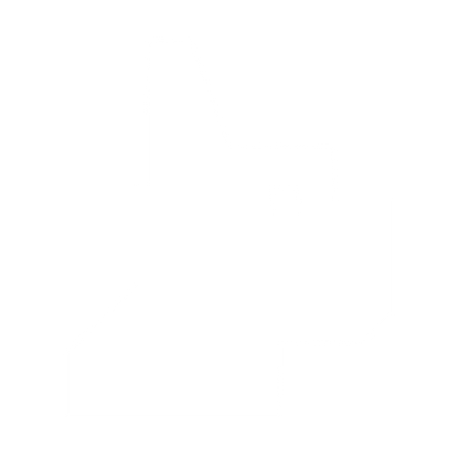 Pixel French Bulldog Logo #ffffff