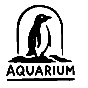 Aquarium Penguin Arch Logo