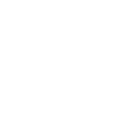 Aquarium Penguin Arch Logo #ffffff