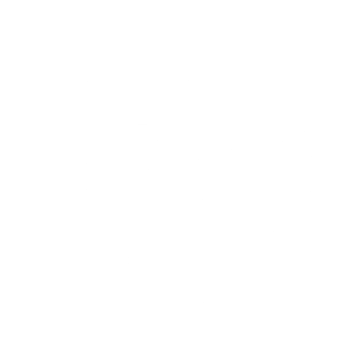 Podcast Mic Soundwave Logo #ffffff