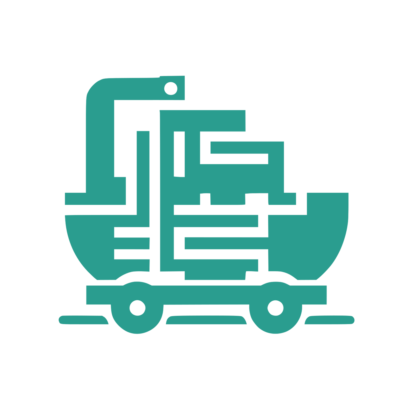 Truck Delivery Vehicle Logo #2A9D8F