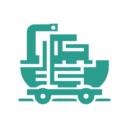 Truck Delivery Vehicle Logo #2A9D8F