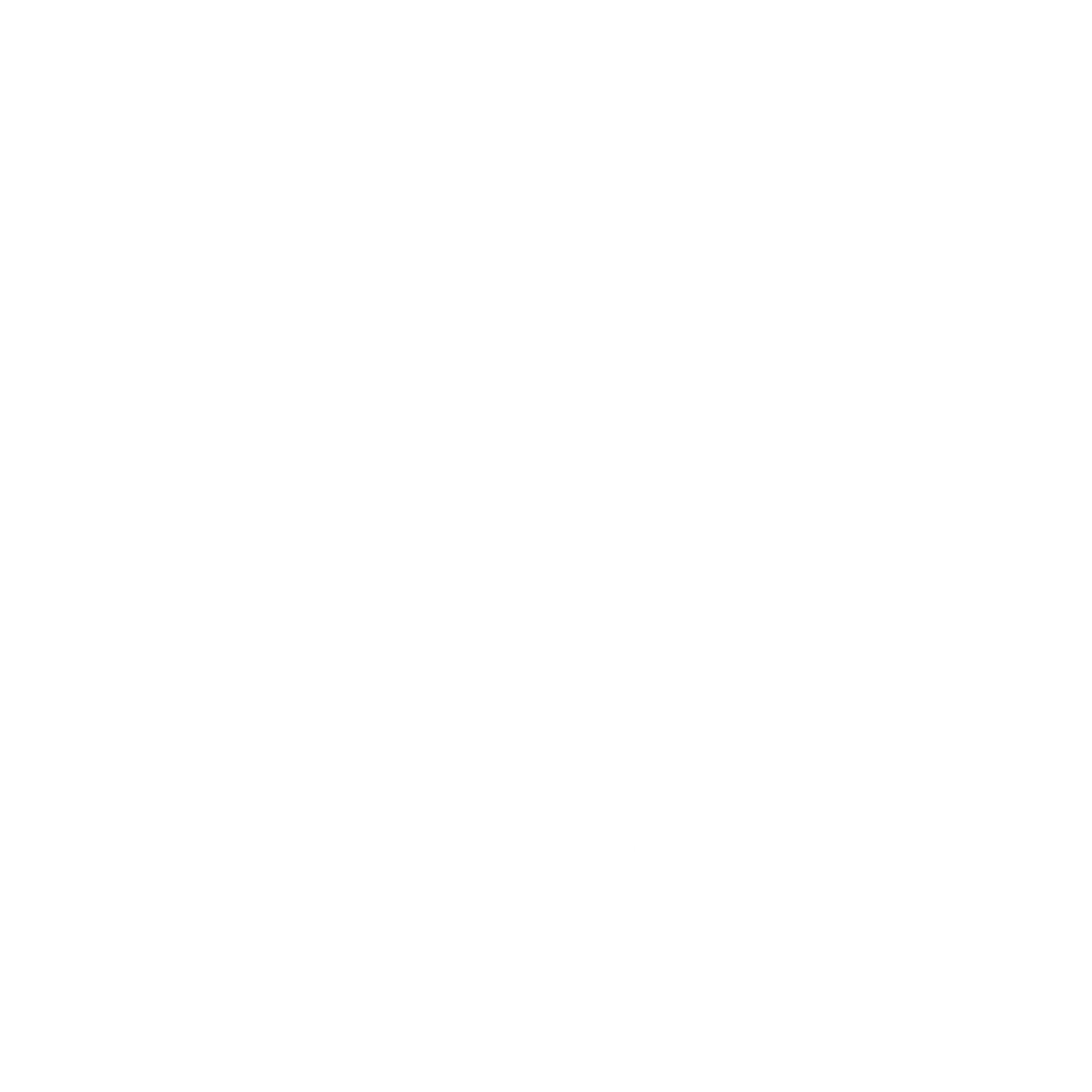 Layered Cards Podcast Mic Logo #ffffff