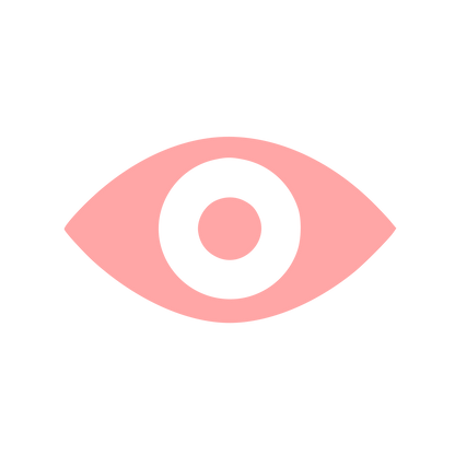 Eye Iris Logo #ffa6a6