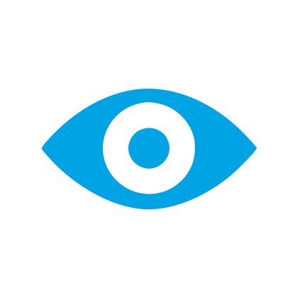 Eye Iris Logo #00a3e4
