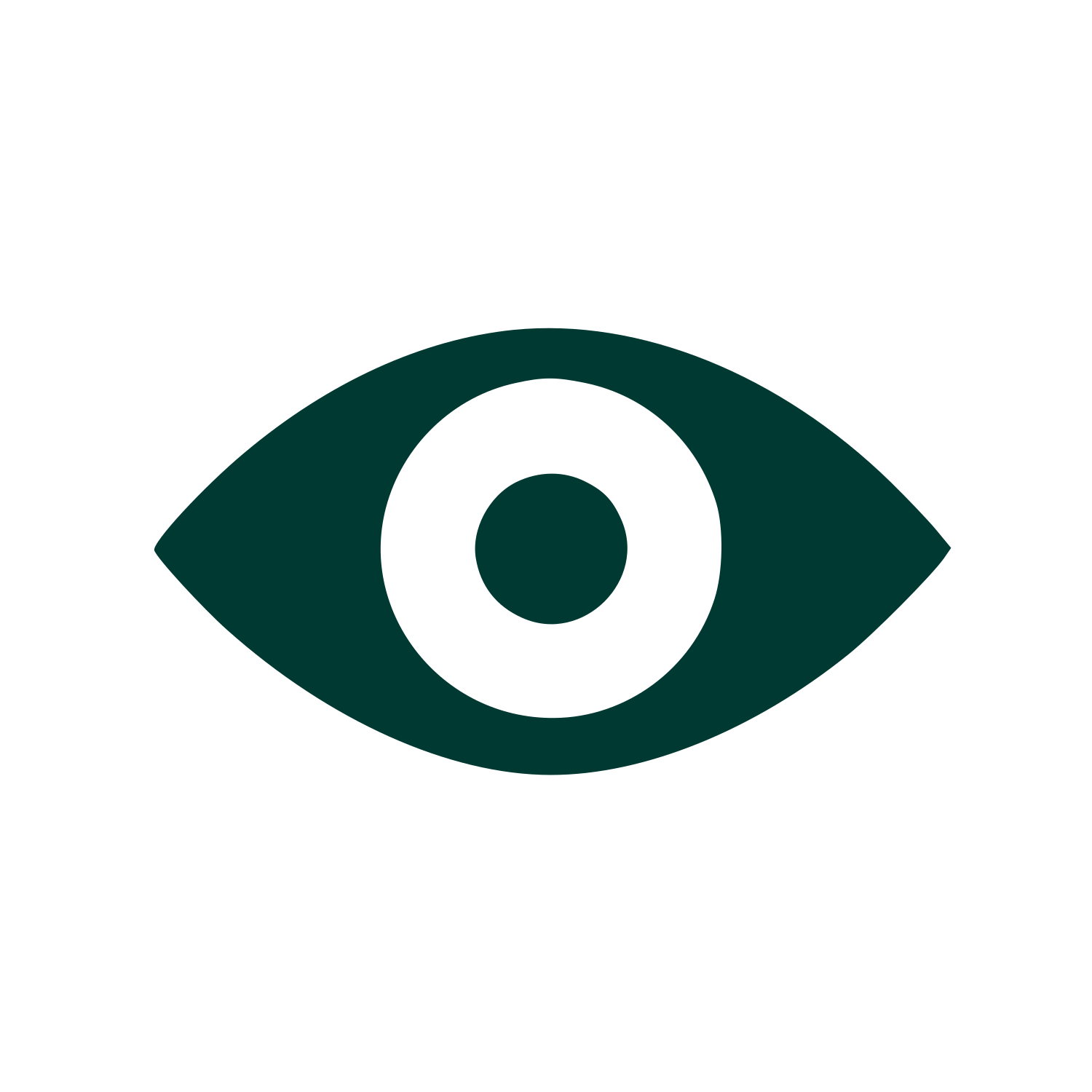Eye Iris Logo #003932