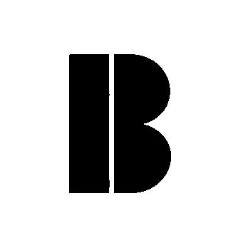 Letter B Modernist Logo