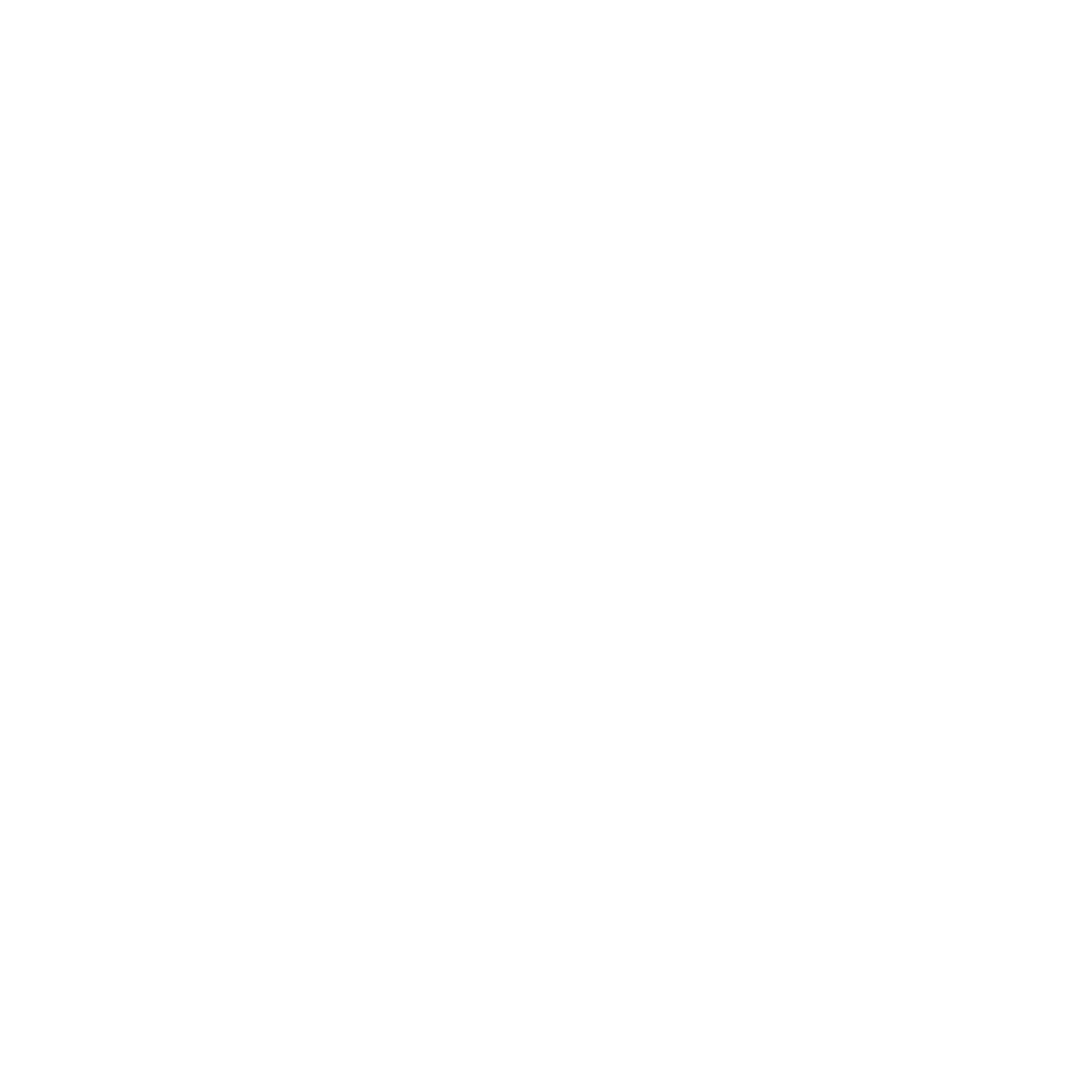 Letter B Modernist Logo #ffffff