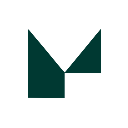M Letter Logo #003932