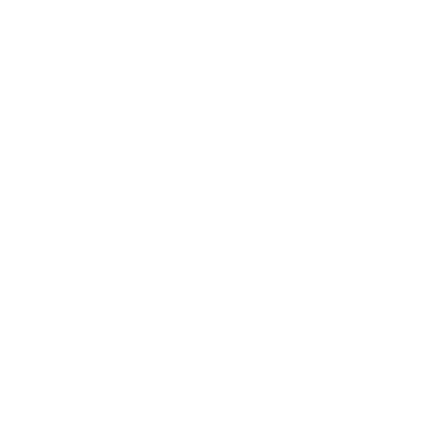 Twin Leaves Plant Logo #ffffff