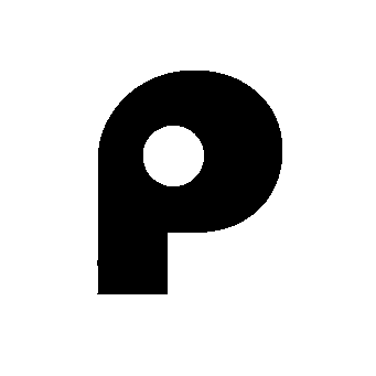 Letter P Minimal Logo