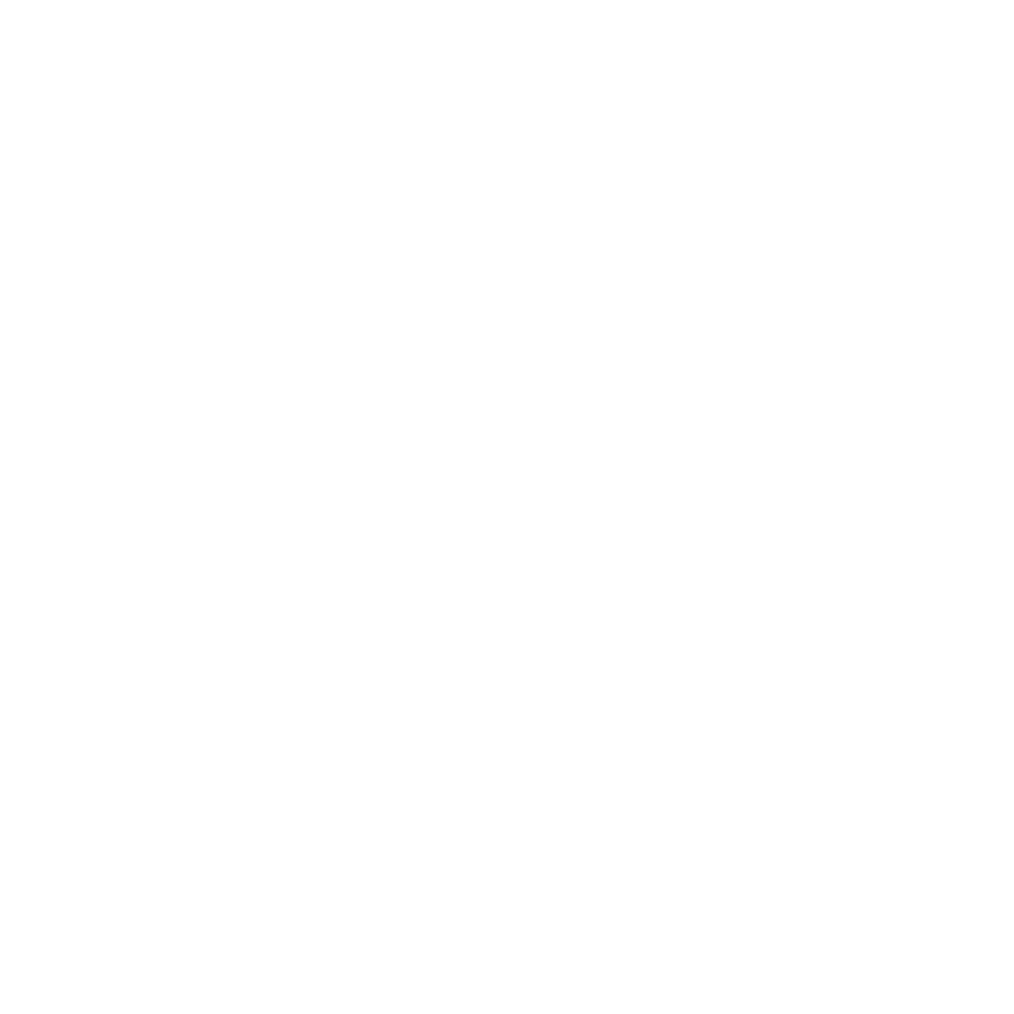 Letter P Minimal Logo #ffffff