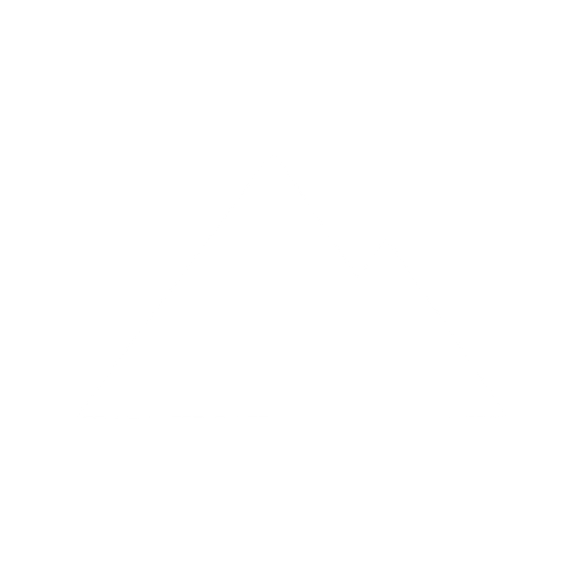 Mountain Range Silhouette Logo #ffffff