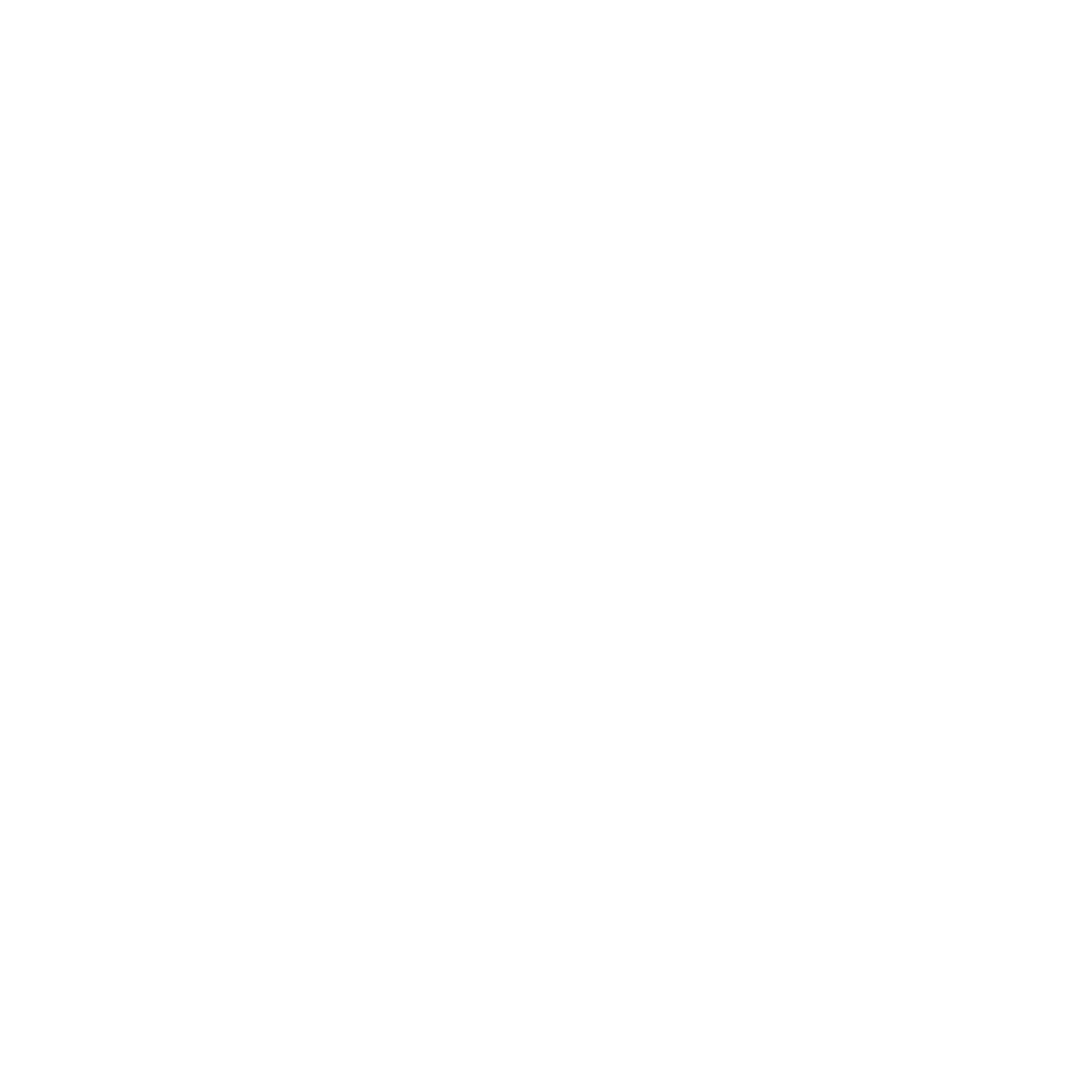 Gorilla Bold Geometric Logo #ffffff
