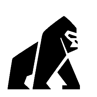 Geometric Gorilla Logo