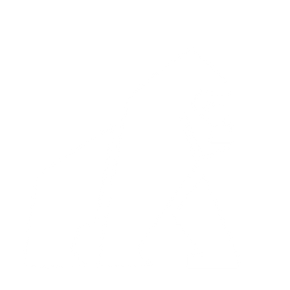 Geometric Gorilla Logo #ffffff