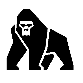 Geometric Gorilla Logo