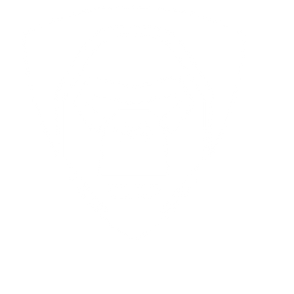 Gorilla Shield Emblem Logo #ffffff