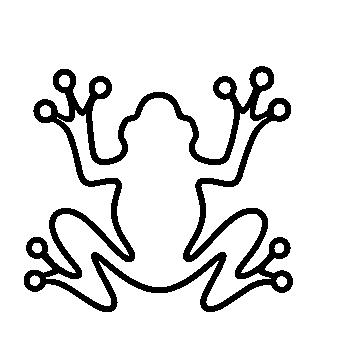 Monoline Frog Logo
