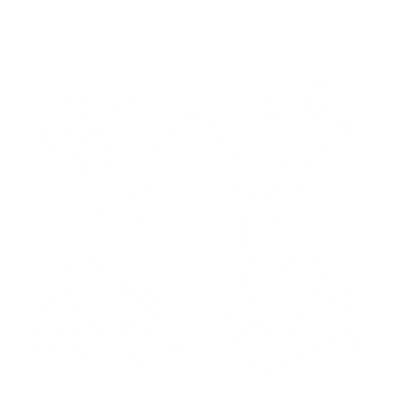 Monoline Frog Logo #ffffff