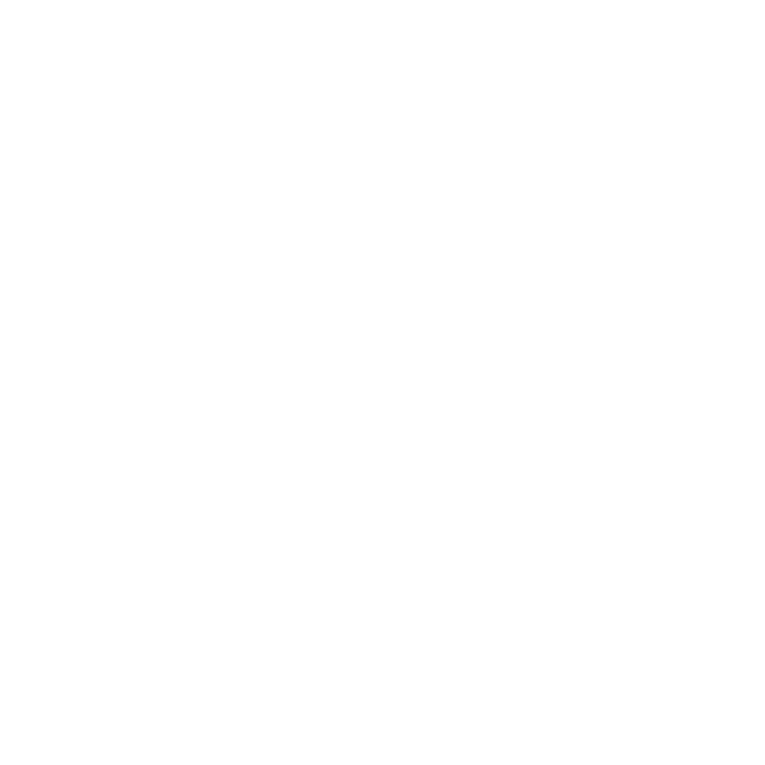 Monoline Frog Heart Logo #ffffff