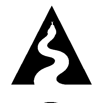 Snake in Triangle Logo