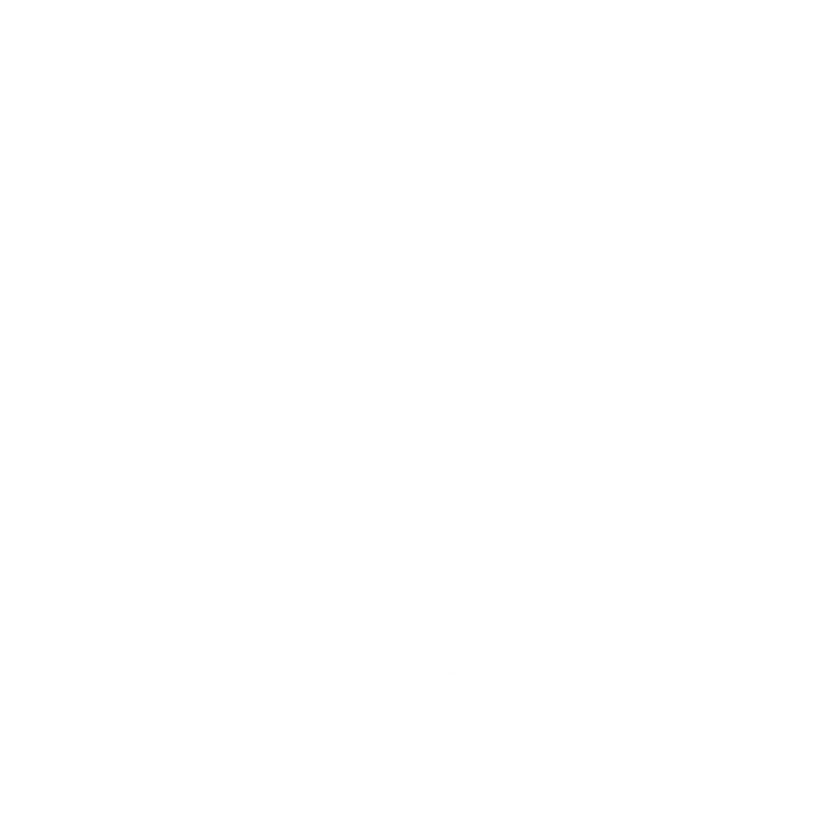 Chess Knight Snake Logo #ffffff
