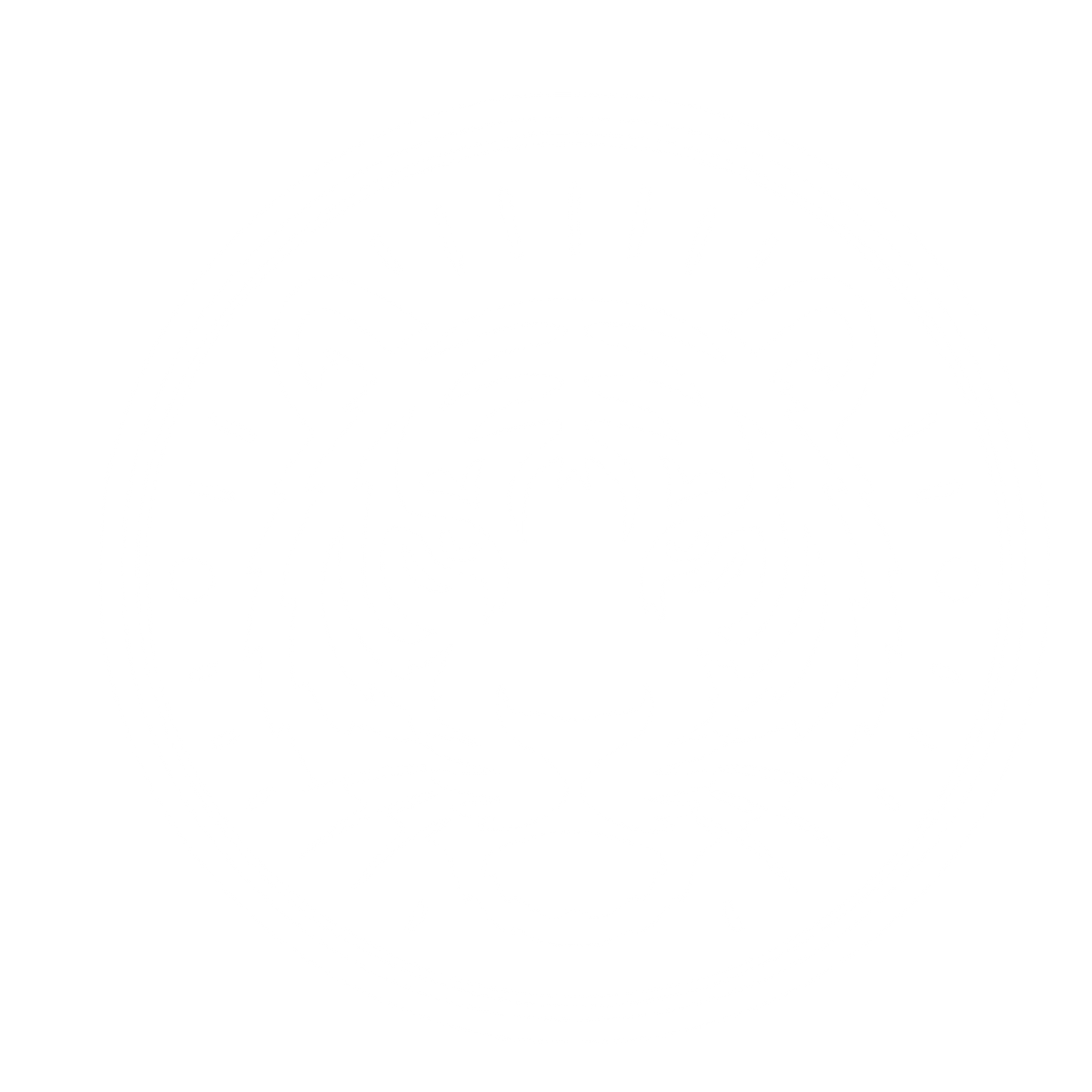 Tiger Face Badge Logo #ffffff