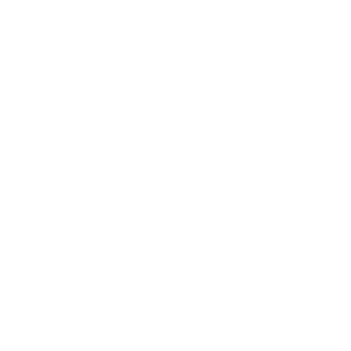 Tiger Head Stamp Badge Logo #ffffff