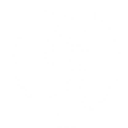 Tiger Stamp Badge Logo #ffffff