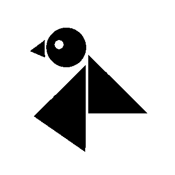 Bauhaus Bird Logo
