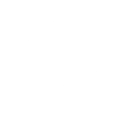 Bauhaus Bird Logo #ffffff
