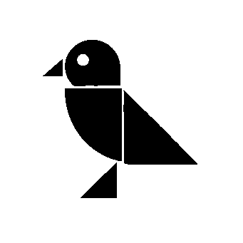 Bauhaus Bird Logo