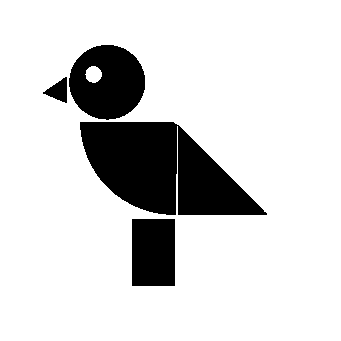 Bauhaus Bird Logo