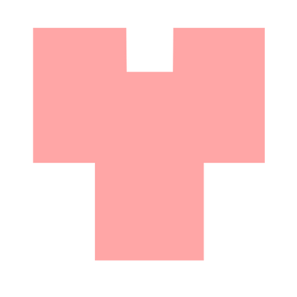 Brutalist Heart Cutout Logo #ffa6a6