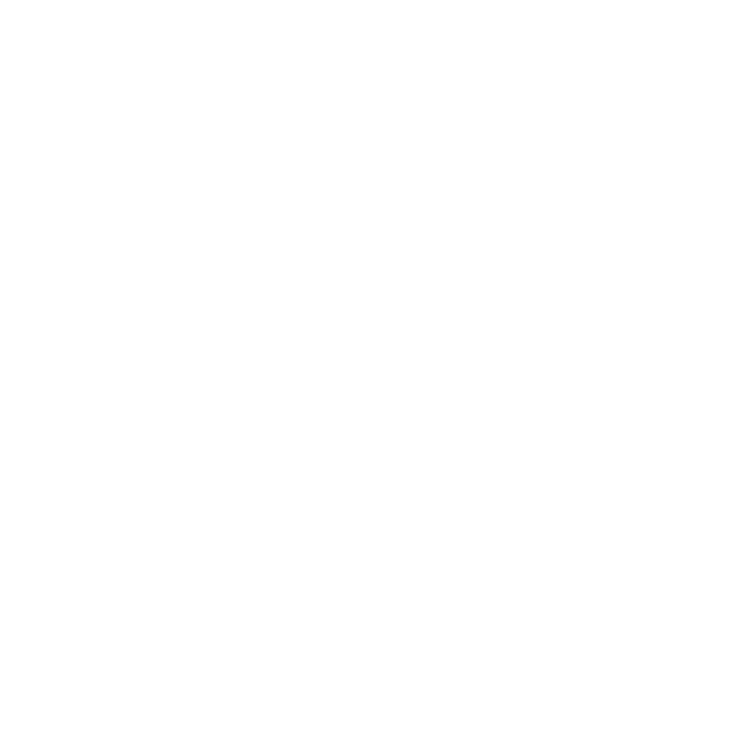 Geometric Heart Cut Logo #ffffff