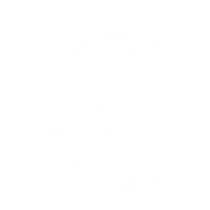 Crescent Moon Logo #ffffff