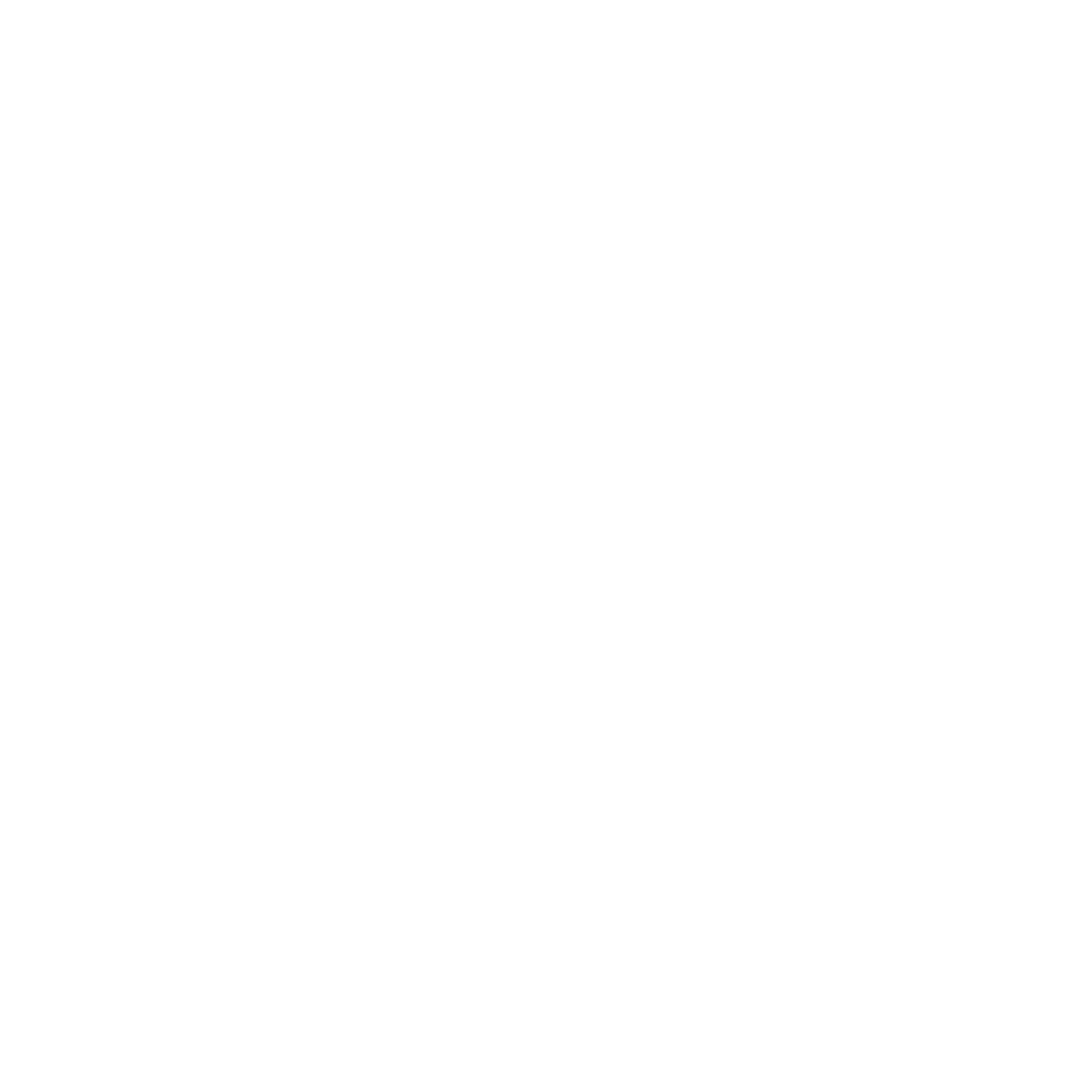 Crescent Moon Circle Logo #ffffff
