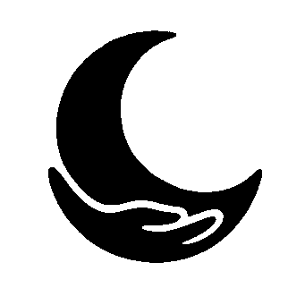 Moon in Hands Logo