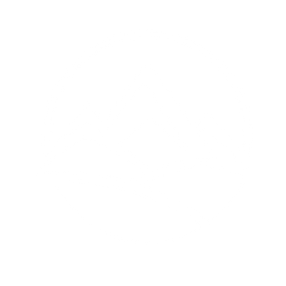 Mountain Range Circle Logo #ffffff