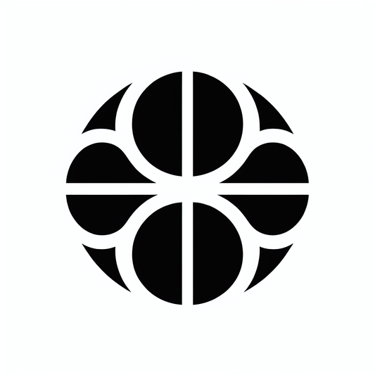 Curved Intersecting Circle Logo